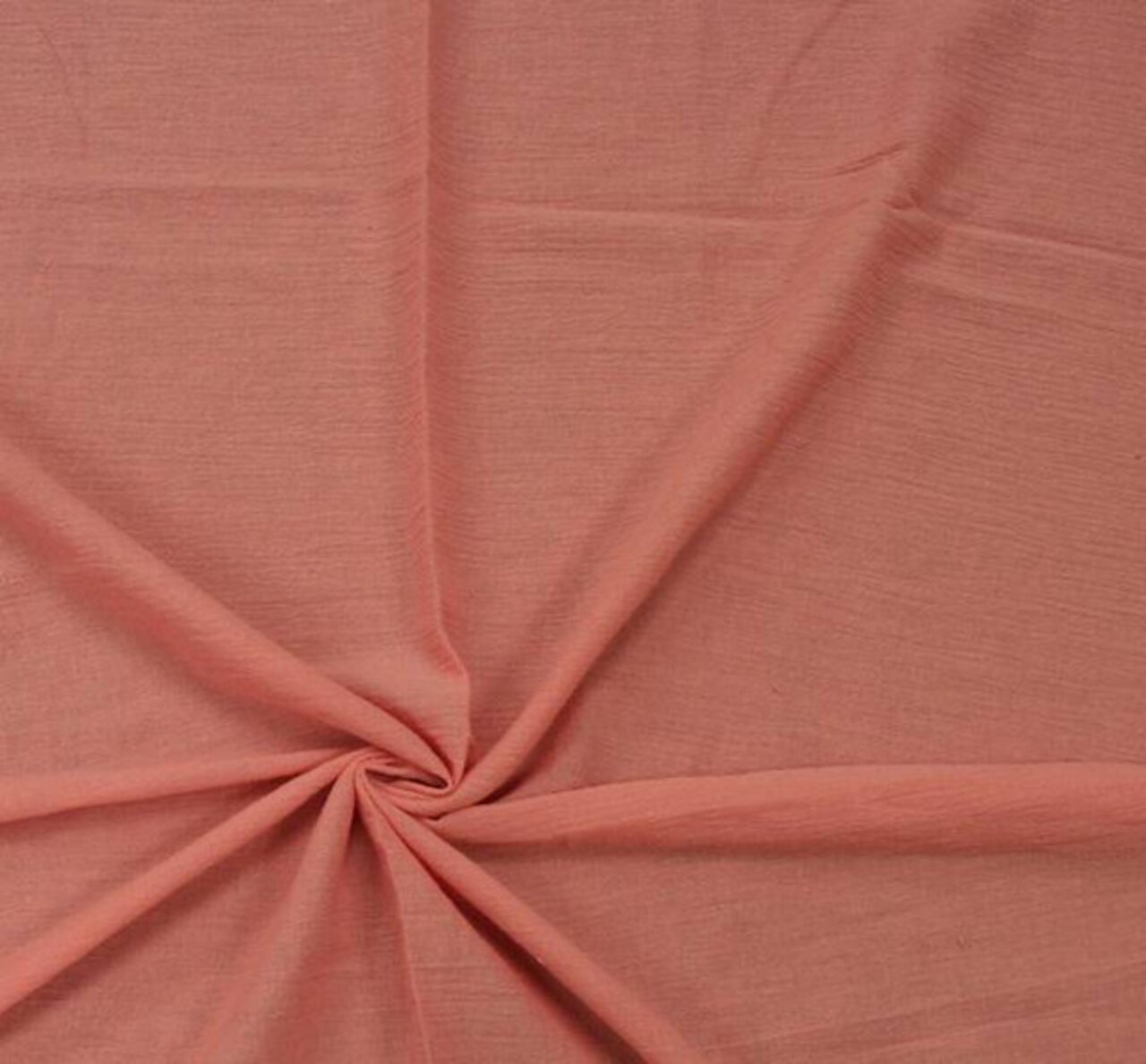 1 Yard Blush Cotton Gauze Apparel Fabric Lightweight 100% Cotton 48/50″ Wide
